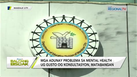 Balitang Bisdak Isyu Sa Mental Health