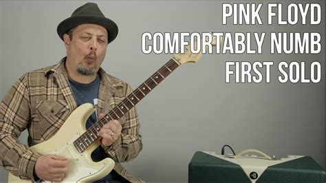 How To Play The First Solo To Comfortably Numb By Pink Floyd David