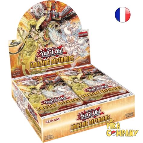 Yu Gi Oh Display de 24 boosters Incroyables Défenseurs YU GI OH