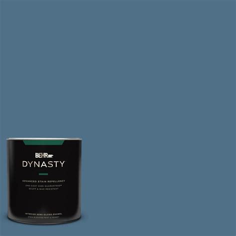 Behr Dynasty Qt S Shipyard One Coat Hide Semi Gloss Enamel