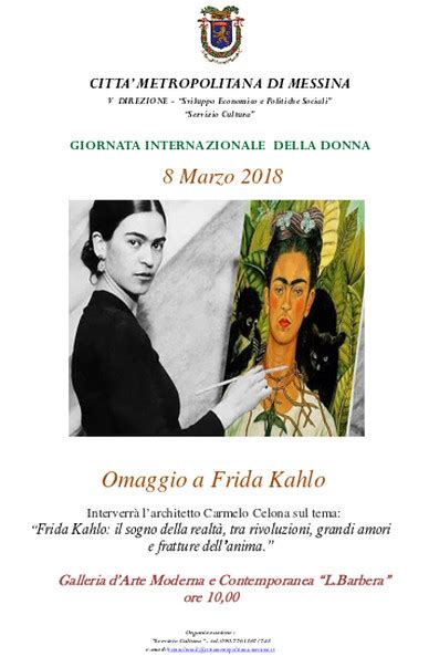 Alla Galleria Lucio Barbera L Incontro Su Frida Kahlo