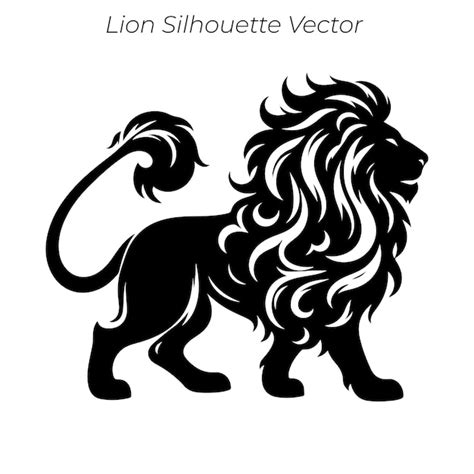 Premium Vector Lion Silhouette Vector Collection