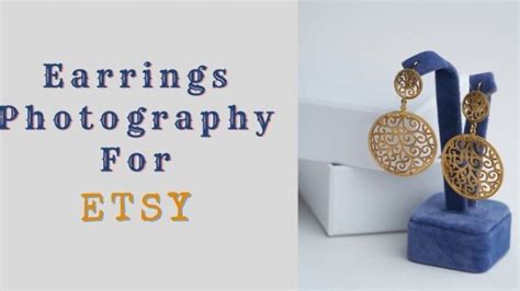 How To Photograph Earrings For Etsy Clipping Path Universe