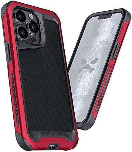 Ghostek Atomic Funda Delgada Para IPhone 13 Mini Con Fibra De Carbono