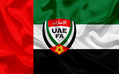 Download Wallpapers Uae National Football Team Logo Emblem Flag