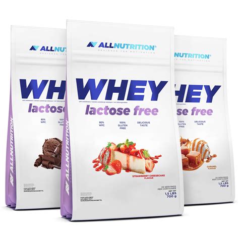 3x Whey Lactose Free 700g Allnutrition • 213 Zł • Opinie • Sklep Sfd