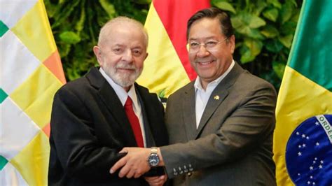 Luis Arce Recibe A Lula En Bolivia