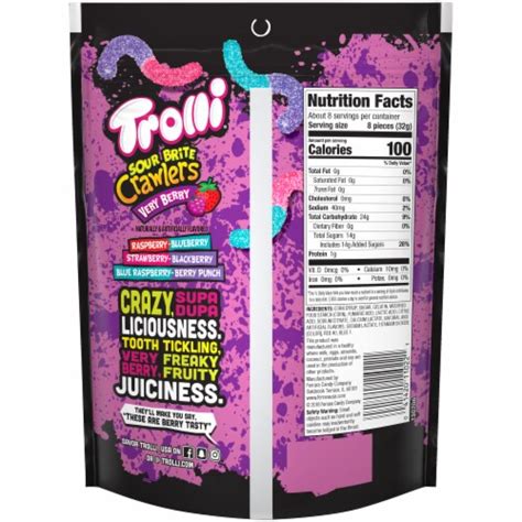 Trolli Very Berry Sour Brite Crawlers 9 Oz Kroger