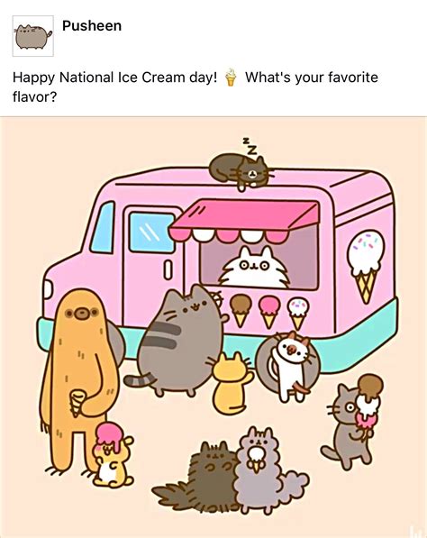 Pusheen and Ice Cream. Yay! | Pusheen cute, Pusheen plush, Pusheen cat