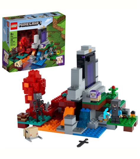 LEGO Minecraft The Ruined Portal 21173 Set | JOANN