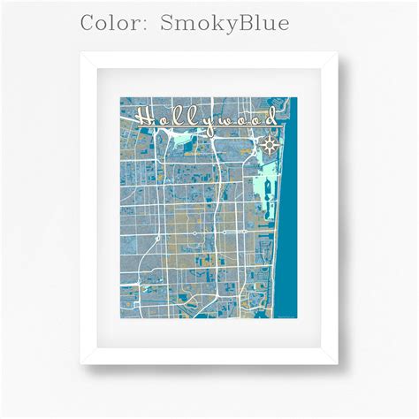 Map Of Hollywood Beach Florida