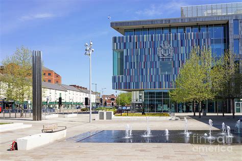 Sir Nigel Gresley Square Civic And Cultural Quarter Waterdale