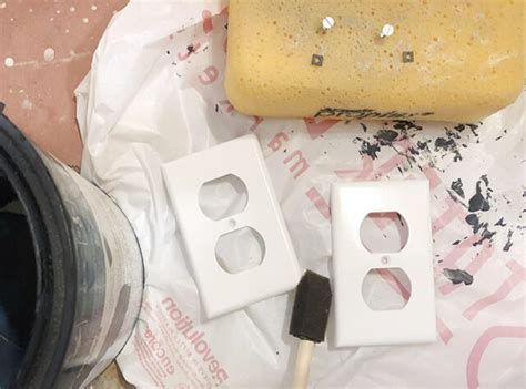 Diy How To Paint Light Switch Covers To Match Your Walls