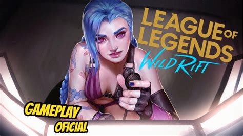 League Of Legends Wİld Rİft Jİnx Gameplay Mobile Youtube