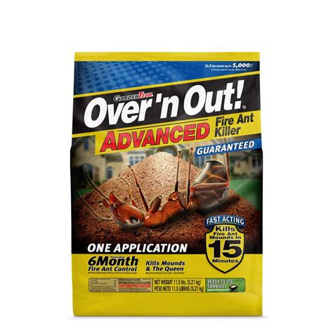 Over N Out 115 Lb Fire Ant Killer 100524398 The Home Depot