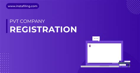 pvt company registration