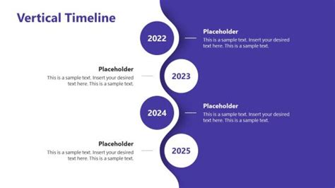 Vertical Timeline Templates For PowerPoint And Google Slides