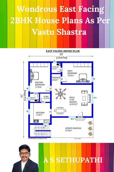 Wondrous East Facing Bhk House Plans As Per Vastu Shastra