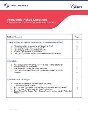 Fillable Online Frequently Asked Questions About Car Claims Fax Email