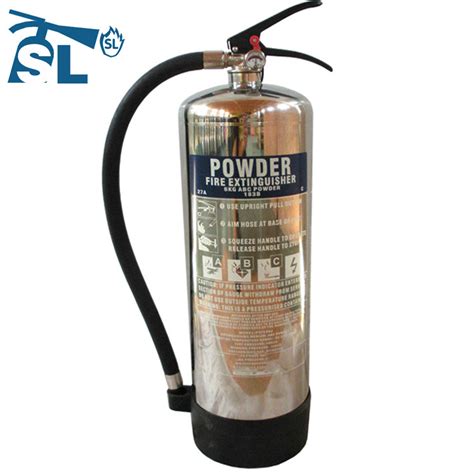 Stored Pressure ABC Dry Chemical Powder 40 Stainless Steel Fire