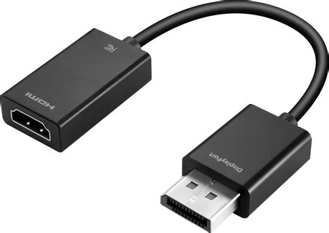 Questions And Answers Best Buy Essentials™ Displayport To Hdmi Adapter Black Be Padphd Best Buy