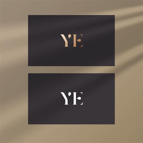 Premium Vector Ye Logo Design Vector Image