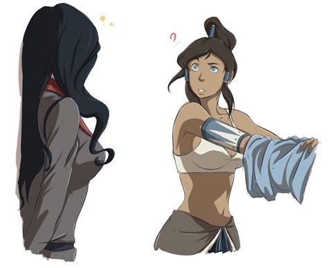 Korra X Asami By Alderion Al On Deviantart