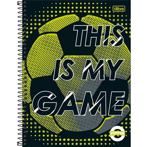 Caderno Espiral Capa Dura Universit Rio Mat Rias Pepper Masculino