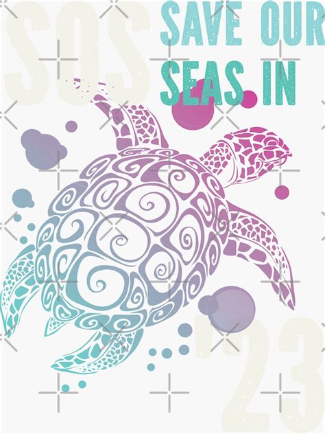 Sos Save Our Sea In 23 Save Our Sea And Oceans In 2023 Sticker For