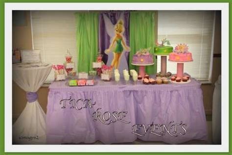 Tinkerbell And Butter Flies Baby Shower Party Ideas Photo Of