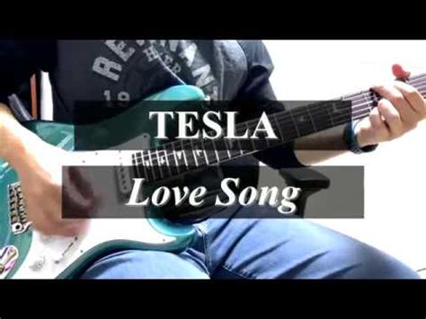 Tesla Love Song Guitar Solo Cover Prs Silver Sky Youtube