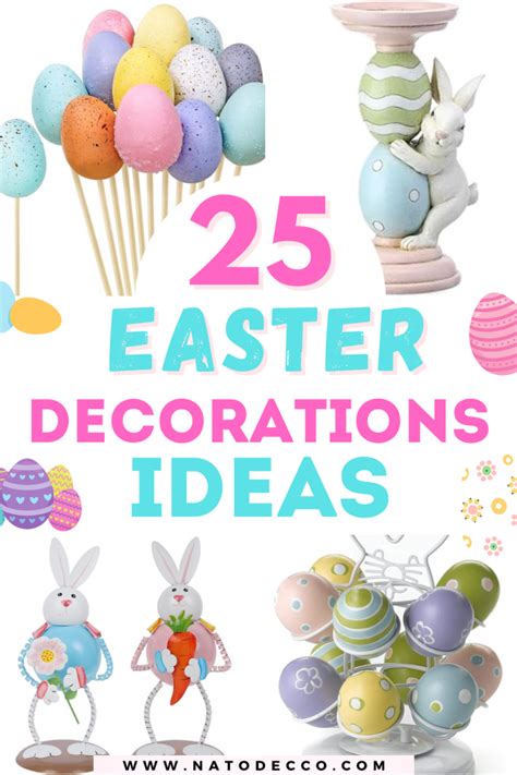 25 Modern Easter Decorations To Copy This Spring - Natodecco