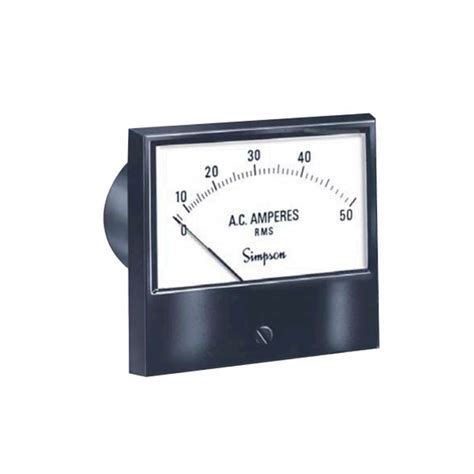 Century Style Analog Panel Meters By Simpson Electric Technical