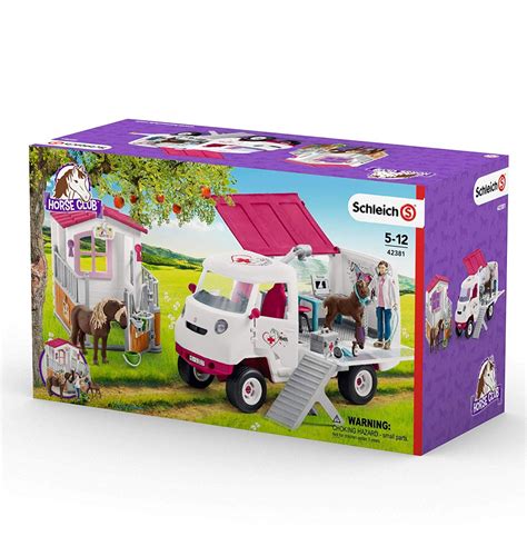 Schleich Horse Club Vet And Stables Toy Figurine Playset Walmart