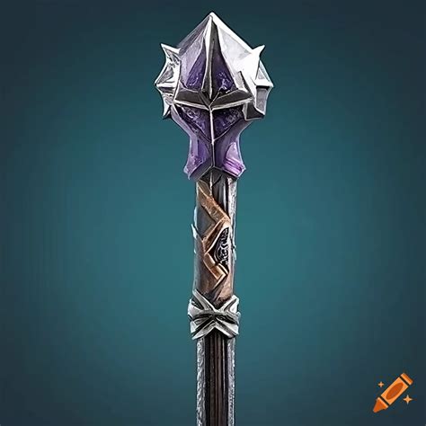 Dwarven Mace Inspired By Lord Of The Rings On Craiyon