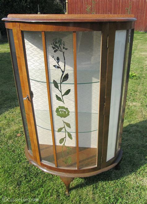 Diy Curio Cabinet Makeover Cabinets Matttroy
