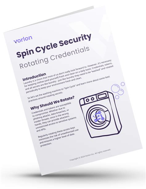 Spin Cycle Security: Rotating Credentials