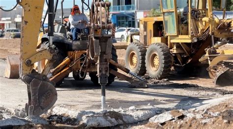 Inicia la segunda etapa del proyecto de pavimentación en Bulevar Pino