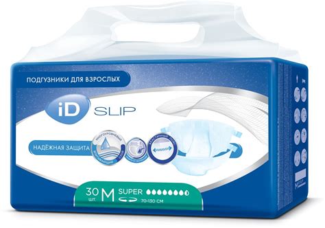 iD Подгузники для взрослых Slip Super M 30 шт — купить в интернет ...