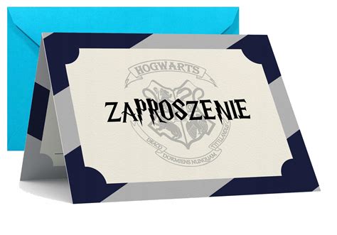 Zaproszenie Urodzinowe Harry Potter Ravenclaw Hp Allegro Pl