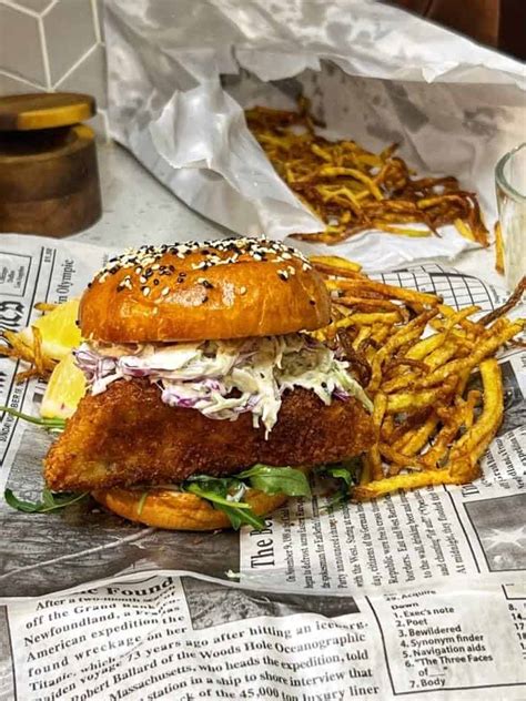 Panko Crusted Fish Sandwich Dinner Ideas Sandwich Ideas