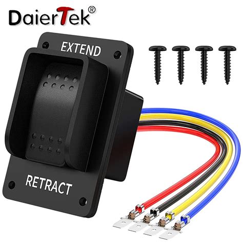 Daiertek Interruptor Basculante De Polaridad Inversa V Dpdt Moment