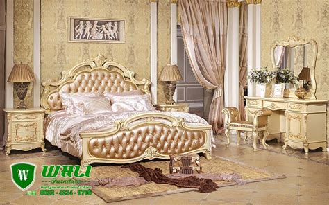 Kamar Tidur Set Klasik Ukiran Mewah Jepara Model Eropa Wali Furniture