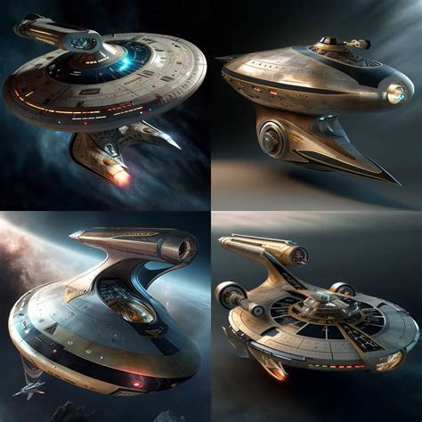 New Star Trek Starship Designs With Midjourney Ai Ai Demos