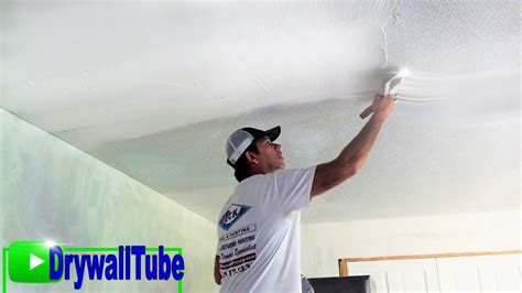 Skim Coat Over A Painted Popcorn Ceiling Skim Coating Tips And Tricks