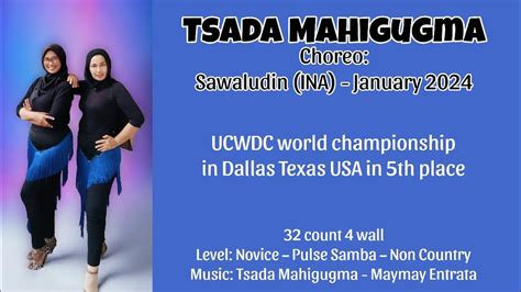 Tsada Mahigugma Line Dance Choreo By Sawaludin Ina January