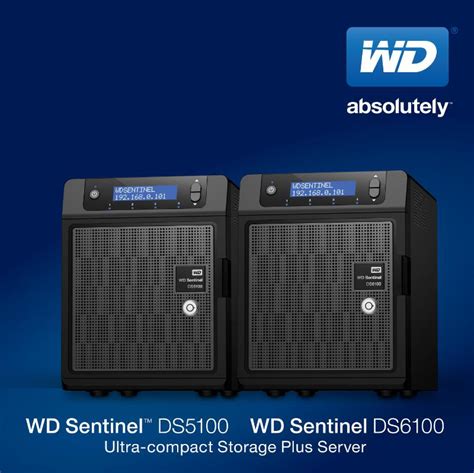 Wd Sentinel Ds5100 And Ds6100 Ultra Compact Network Storage Plus