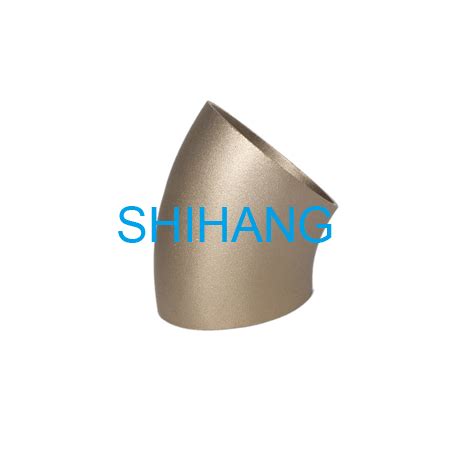 Copper Nickel Elbows Long Radius DIN 86090 45 Shihang