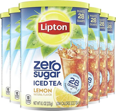 Lipton Iced Tea Mix Raspberry 23 6 Oz 670g Grocery And Gourmet Food