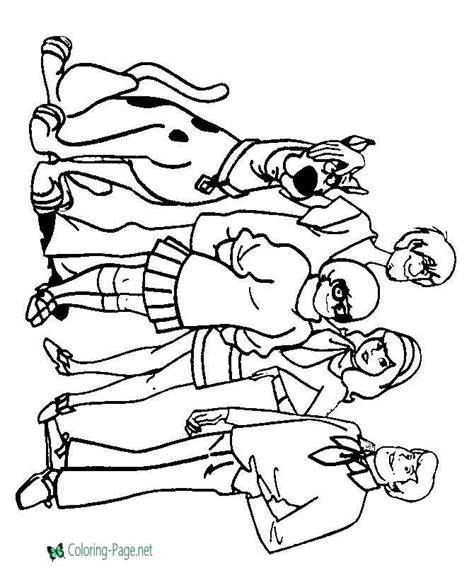 Scooby Doo Coloring Pages